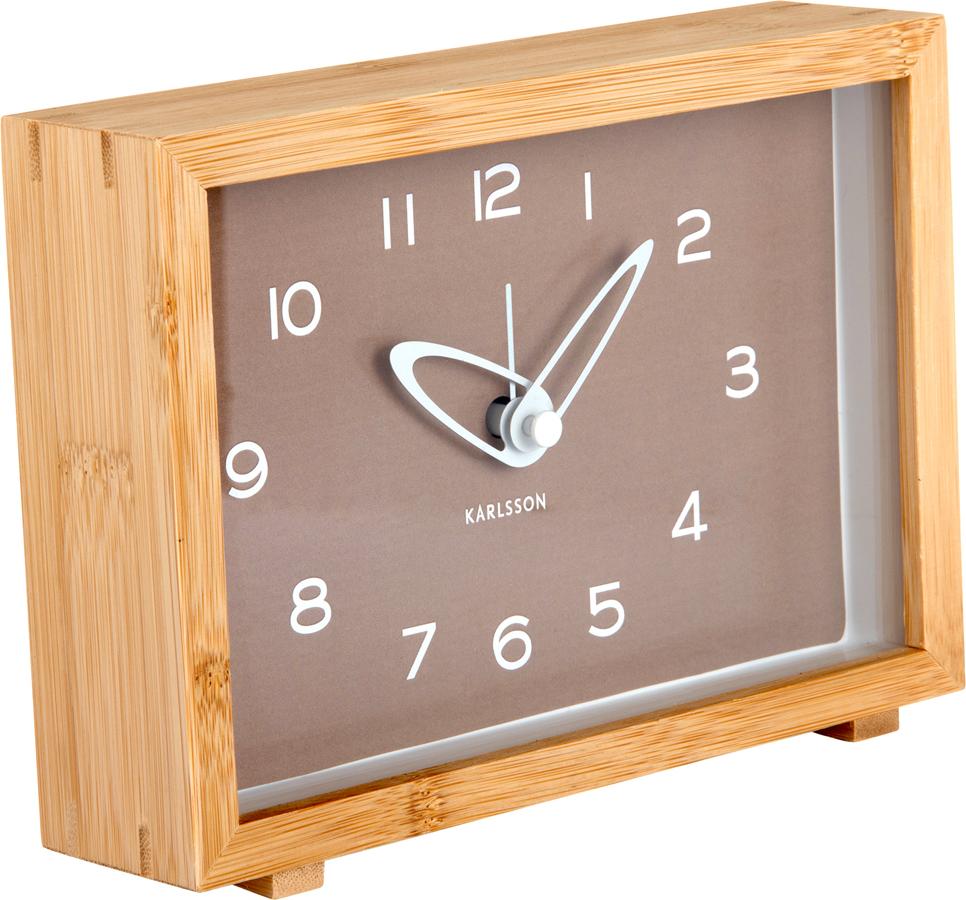 Karlsson - Wecker Tipico - Mokkabraun KA6034BR