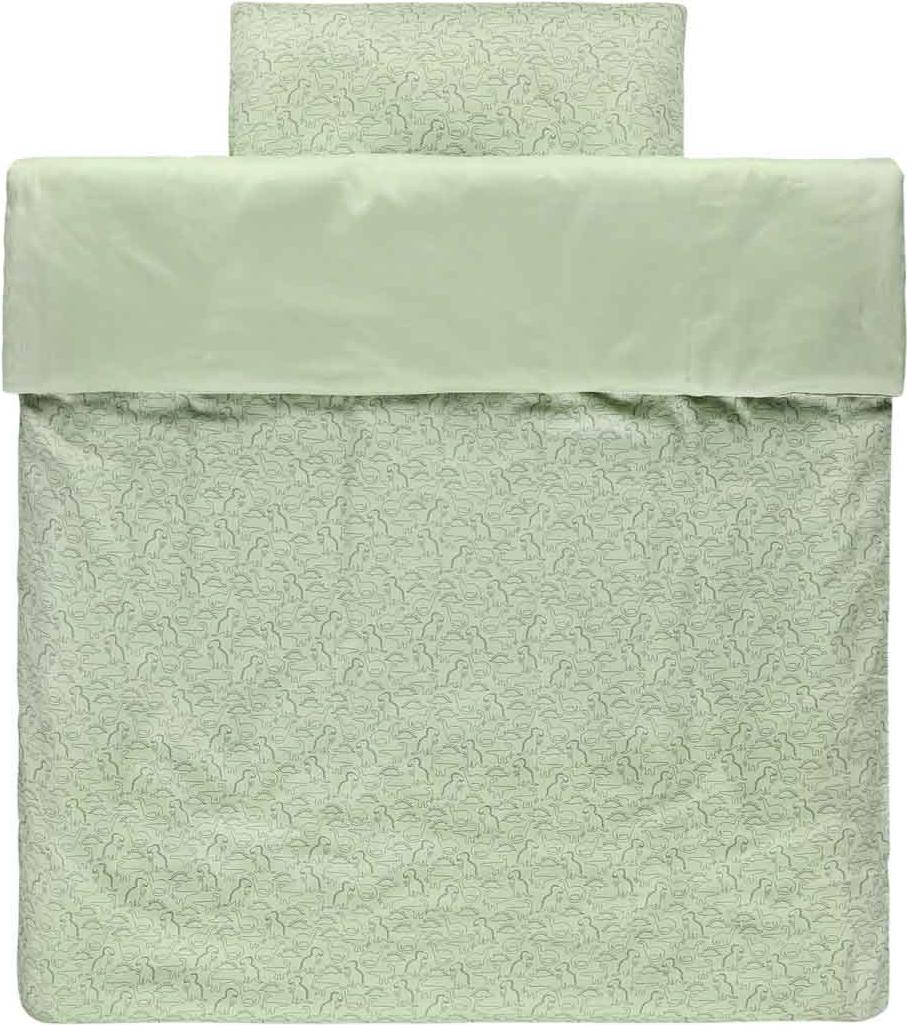 Trixie Bettbezug Kinderbett Baumwolle Daring Dino grün 84-010
