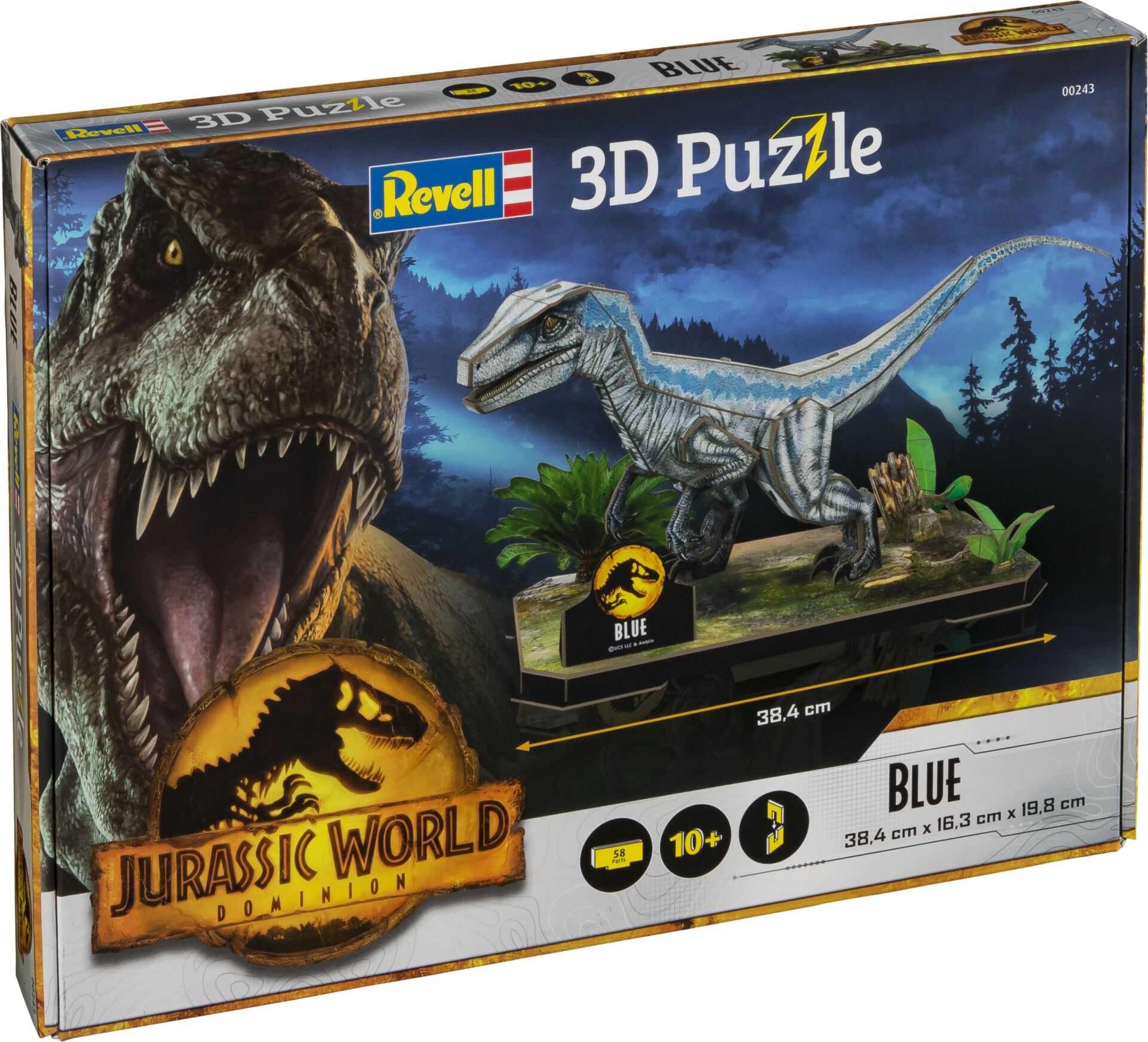 Jurassic World : 3D Puzzle New Era Bleu Puzzles 3D
