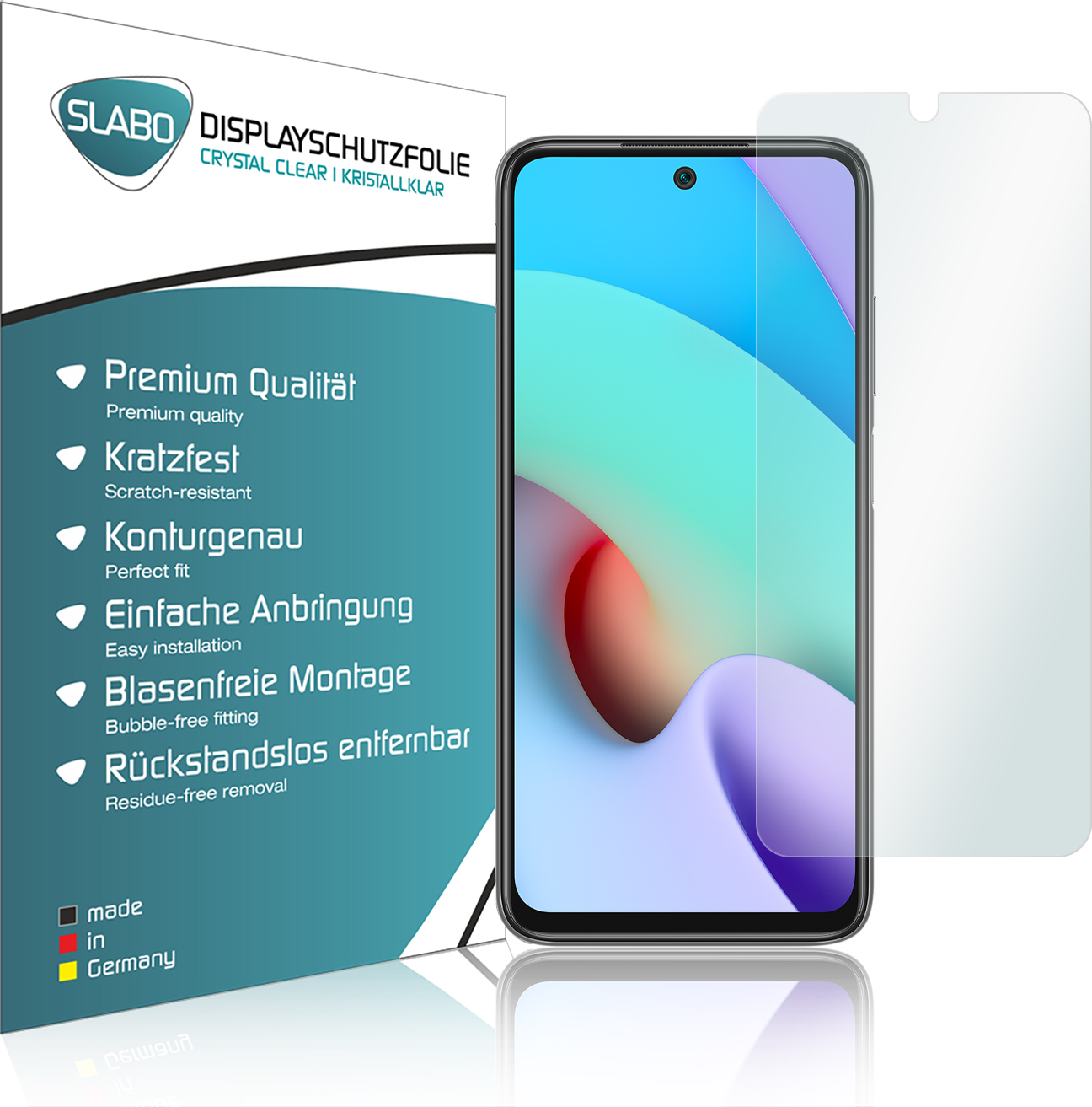 Slabo 4 X Displayschutzfolie Kompatibel Mit Xiaomi Mi 11