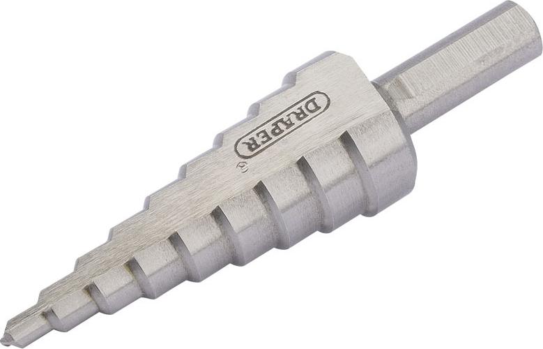DRAPER Stufenbohrer 4 mm bis 20 mm - Stufung 2 mm