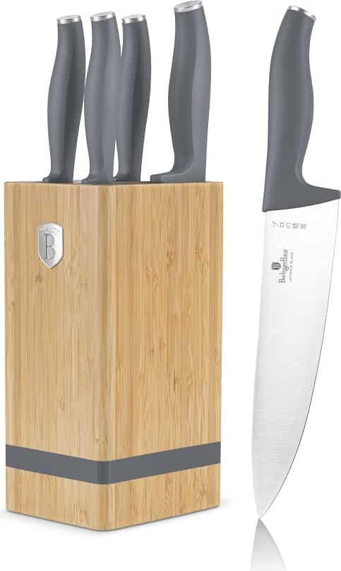 Berlinger Haus BERLINGERHAUS Messerset mit Stnder BAMBUS 6-tlg. Aspen Collection BH-2969