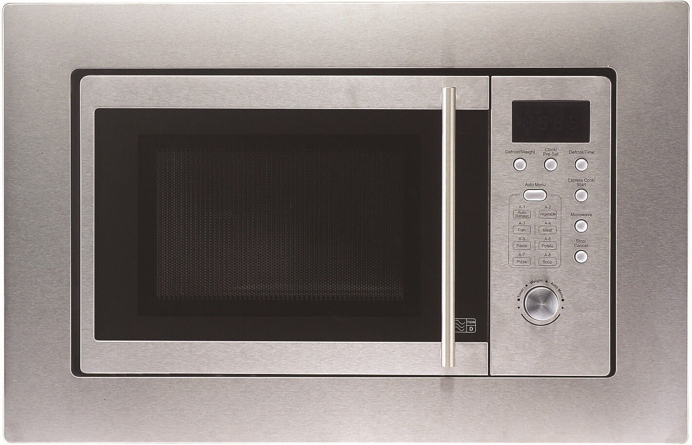 PKM Einbau Mikrowelle Microwellengerät MW800-20.8EB Edelstahl 800 W 20L 13050