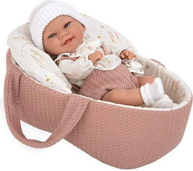 Baby-Puppe Arias Elegance Babyto Schnuller 33 cm Rosa
