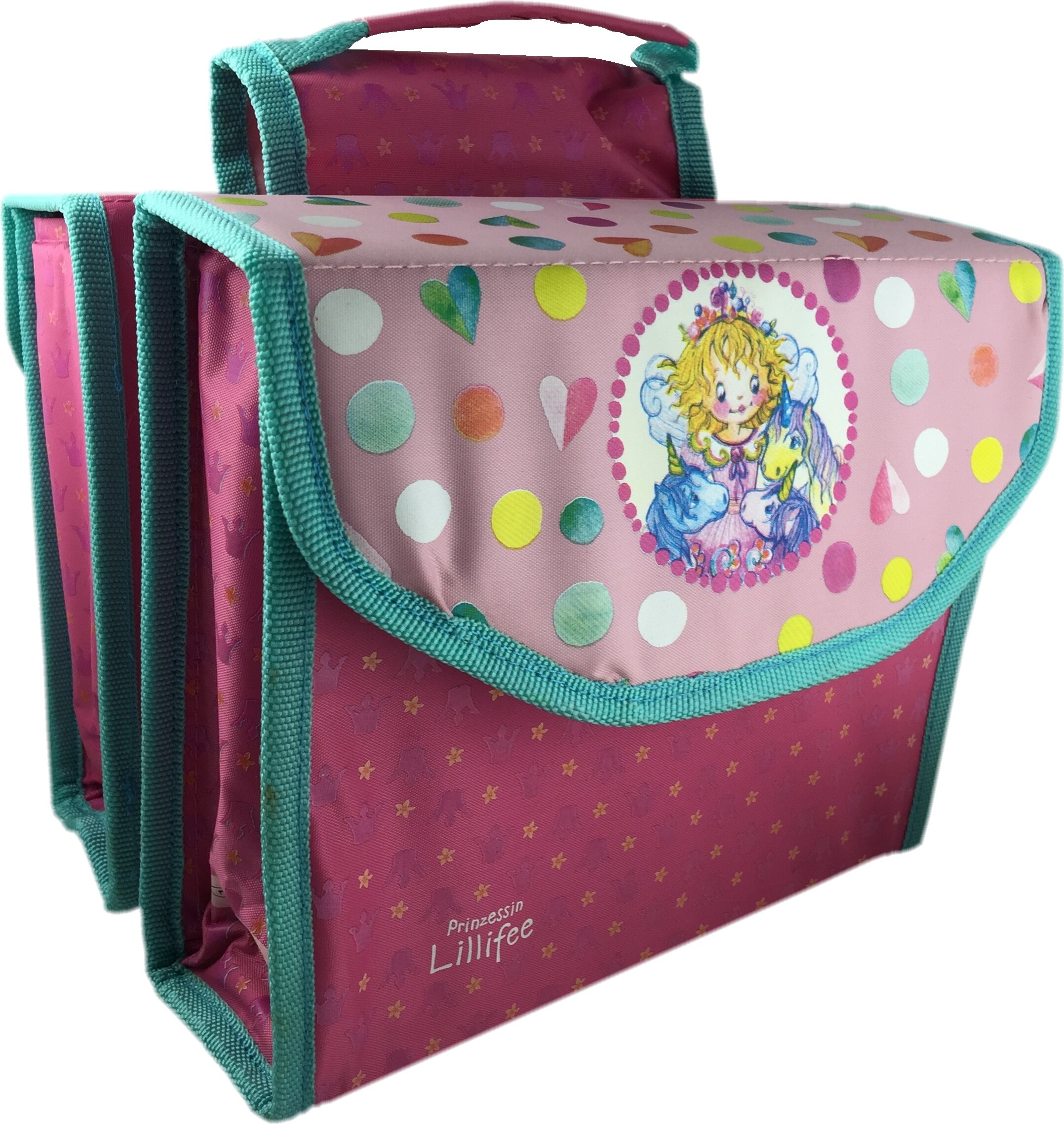 【dreamママ】 Podwójna torba do pakowania Lillifee B230xH200xD80mm, z