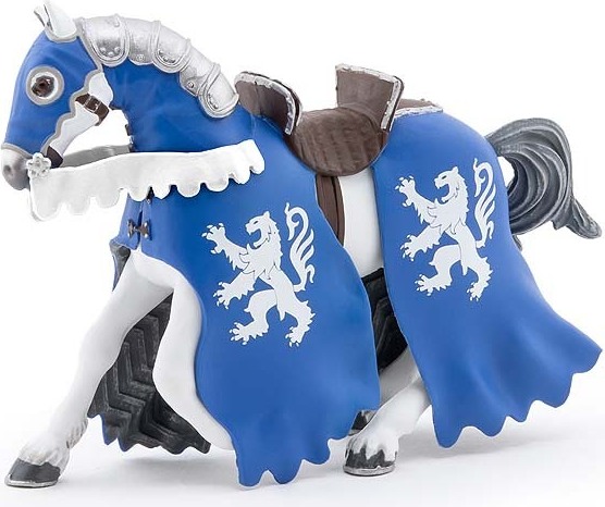 Papo History Das Pferd des Löwen geritten mit Speer 39759