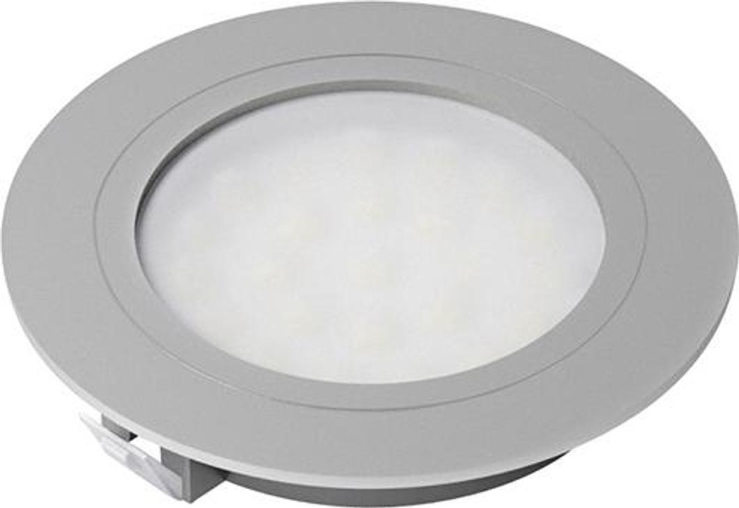 Halemeier LED-EcoPower Flood Alu Opnw, 12V,1,7W, Abdeck.matt Homogene Leuchtfläche  •