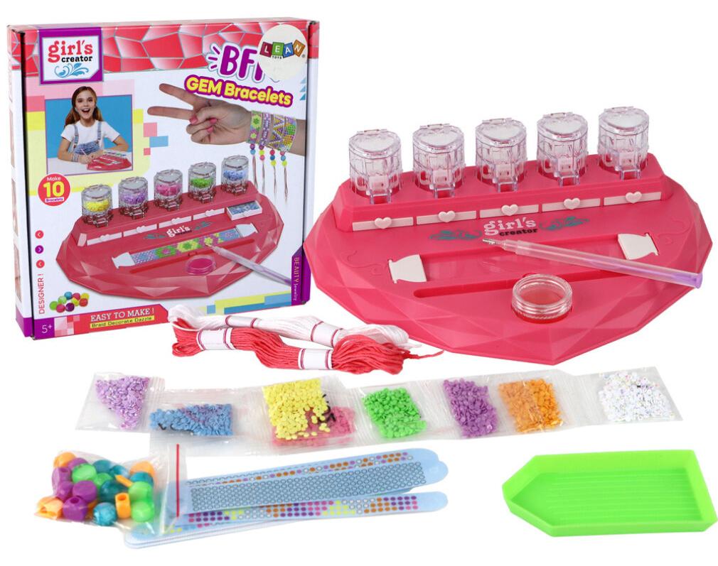 Leantoys Set zur Herstellung von Armbändern