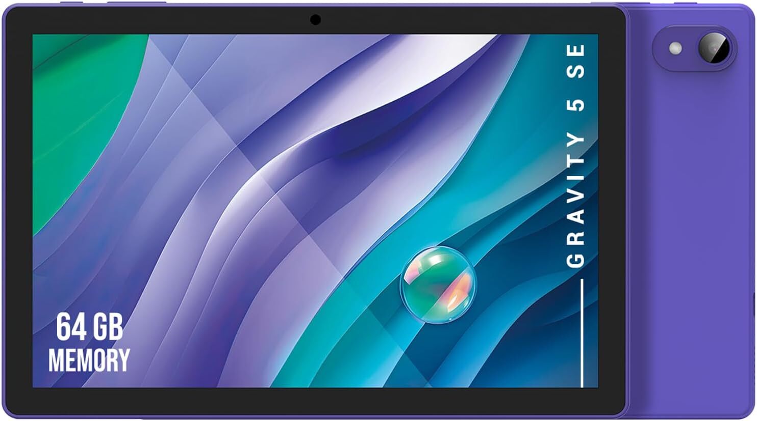 Tablet 10" fialovej farby, IPS InCell displej, Octa-Core, 5000 mAh, 4 GB RAM, 64 GB rozšíriteľná pamäť, rodičovská kontrola Google Family Link, Android13