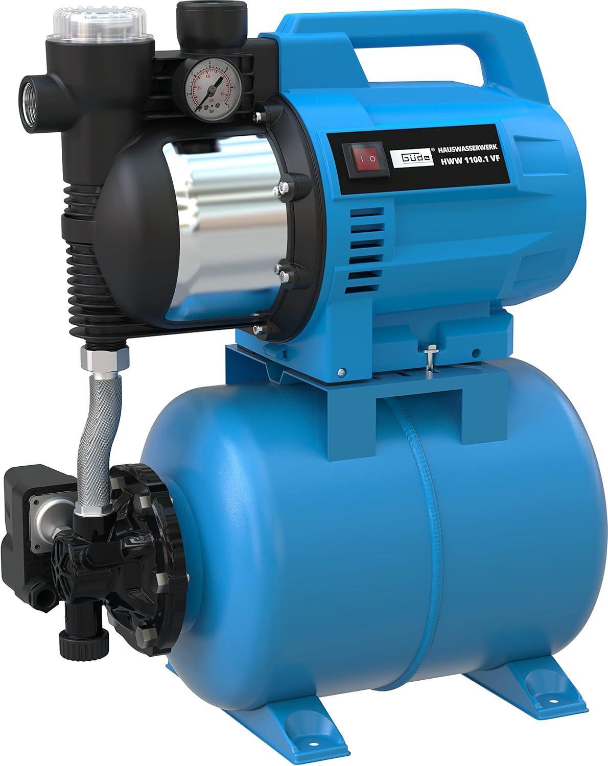 Güde Hauswasserwerk HWW 1100.2 VF (1100 W, Kesselinhalt: 24 l, 4600 l/h,