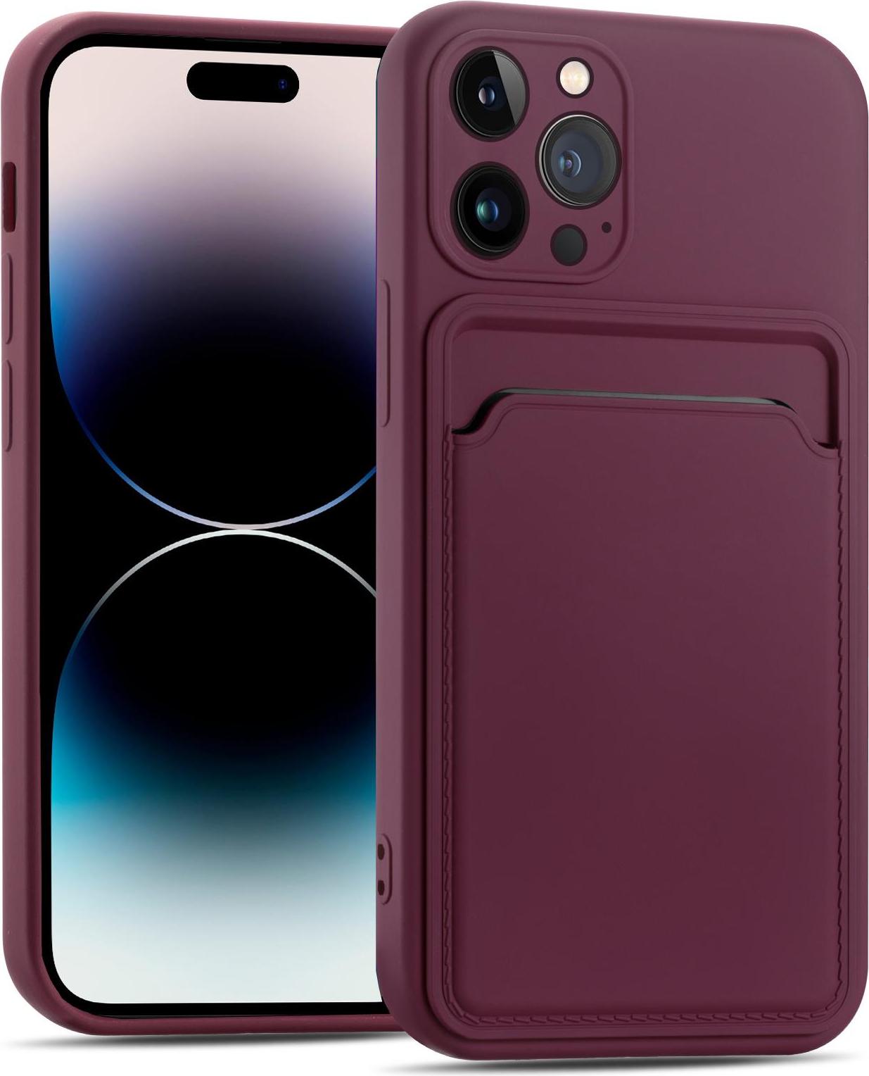 Custodia In Silicone Per IPhone 14 Pro Max - Ultra Sottile Con Microfibra Interna - Antiurto E Antigraffio - Rosso - Supporta Ricarica Wireless - 2