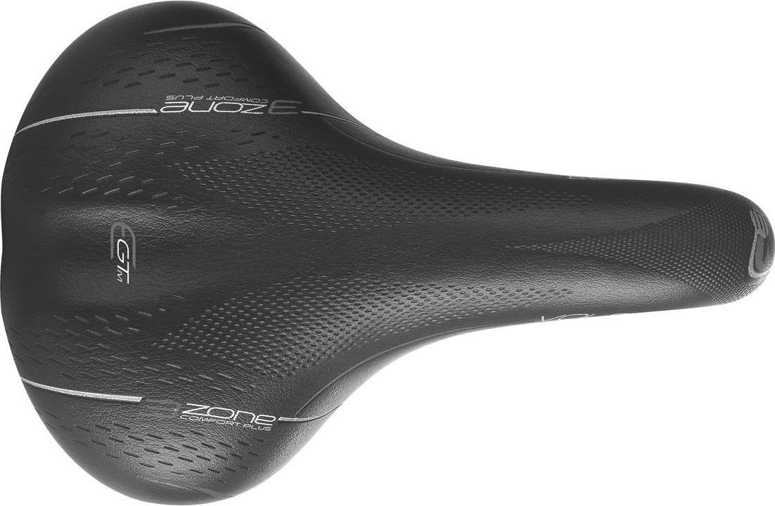 SELLE BASSANO Volare GT Man Fahrradsattel mit 3-Zonen-Technologie und anpassbarer Gewichtsverteilung NS1 00008J