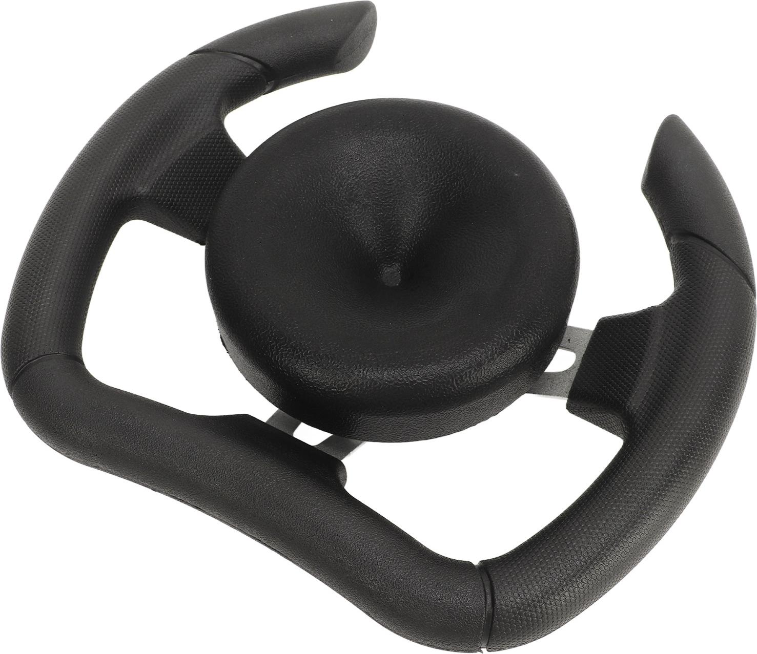 Gistuch 280 mm Lenkrad, schwarz, D-Form, für Go-Karts, ATVs, UTVs, DIY-Modifikationen
