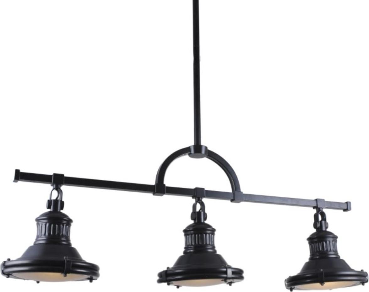 Casa Padrino Industrial Design Hängeleuchte Schwarz 79 cm - Industrie Metall Lampe - Industrieleuchte - Industrial Design Leuchten