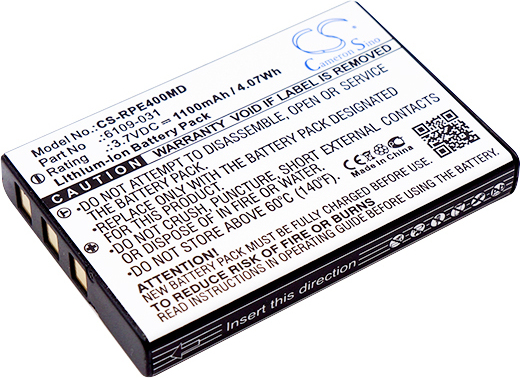 TECHTEK Akku Kompatibel mit [Rainin] E4 pipette, E4 XLS+, für [MettlerToledo] E4 XLS+ Ersetzt 6109-031, für E4-BATT, für RA 17012337