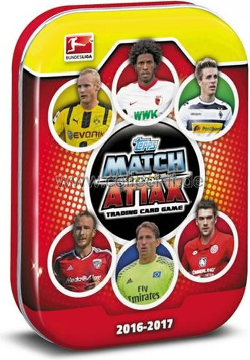 Topps Match Attax - 2016/17 - Mini Tin Dose - Auswahl zufällig - Deutsch D105602-DE