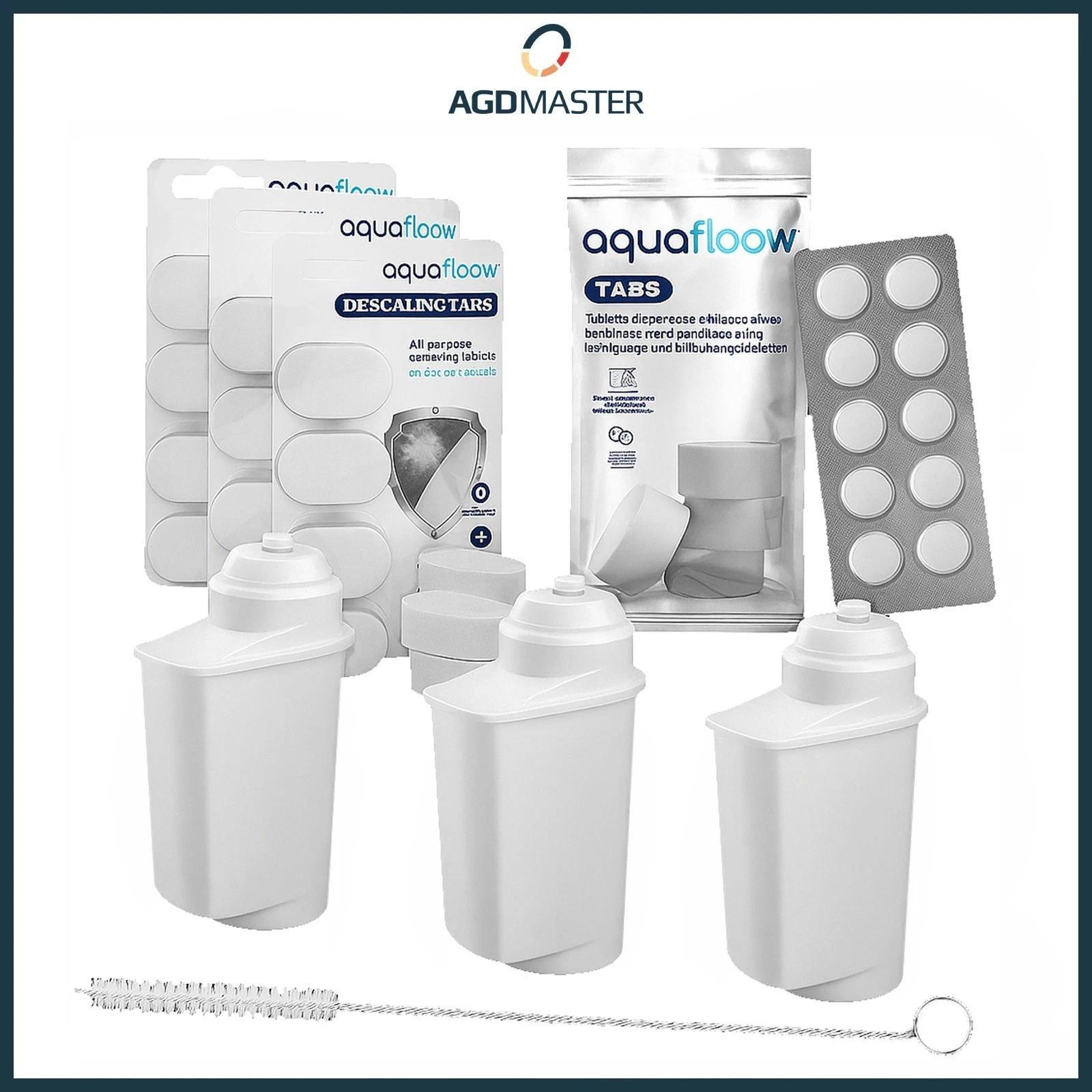 Aquafloow Pflegeset für Siemens EQ.6, EQ.9, EQ.300, EQ.500, EQ.700 – kompatibel mit TZ70003 3_AF05_AF50_3_AF53_WYCIOR