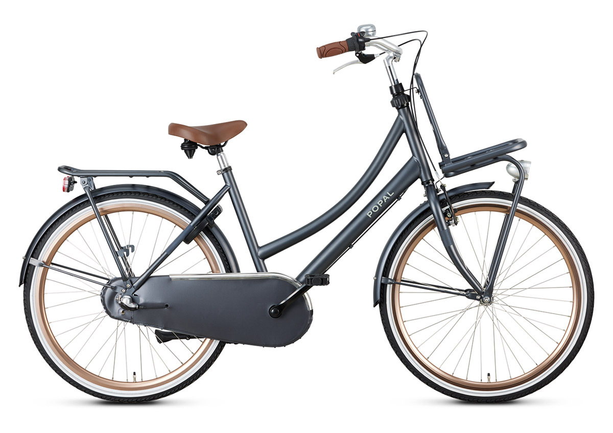 Popal Daily Dutch Basic+ N3 - Kinder Hollandrad - 26 Zoll - Petrolblau S050126005M
