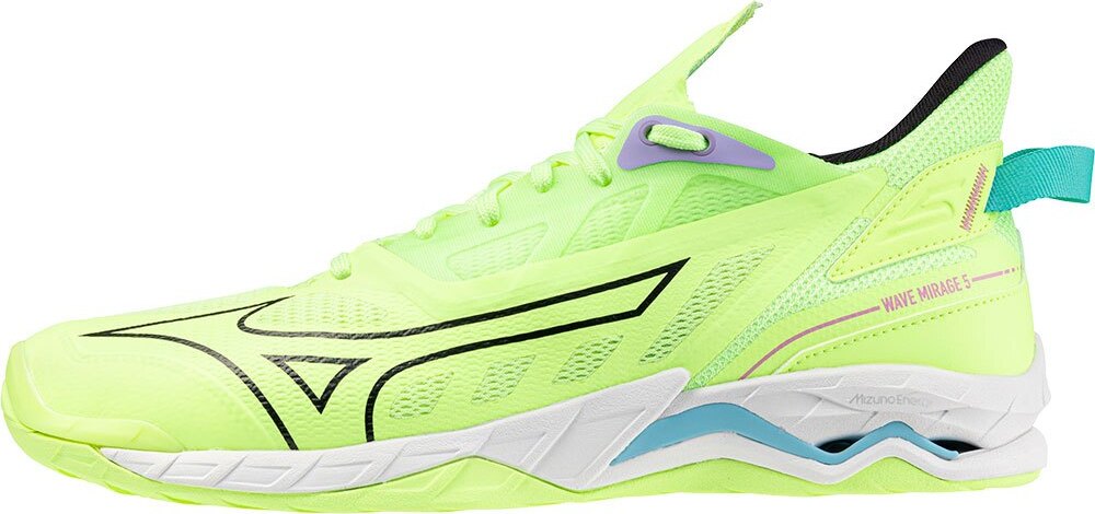 Mizuno WAVE MIRAGE 5(U) MIZUNO MIZUNO Neo Lime/Black/Splish S 11,5 X1GA2350-86