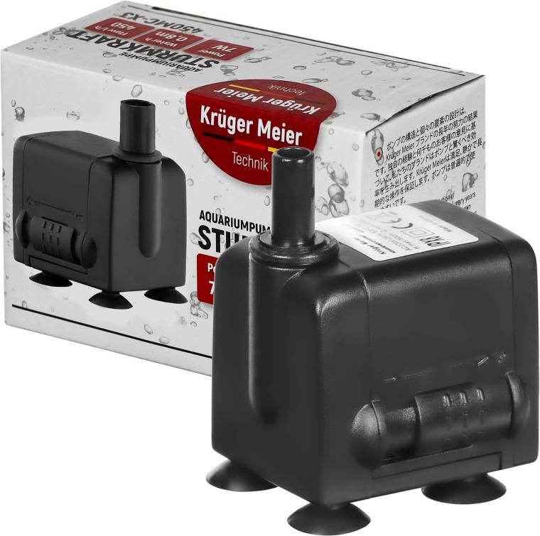 Krüger Meier Kruger Meier Sturmkraft 450MC-X3 - Wasserpumpe 450l/h