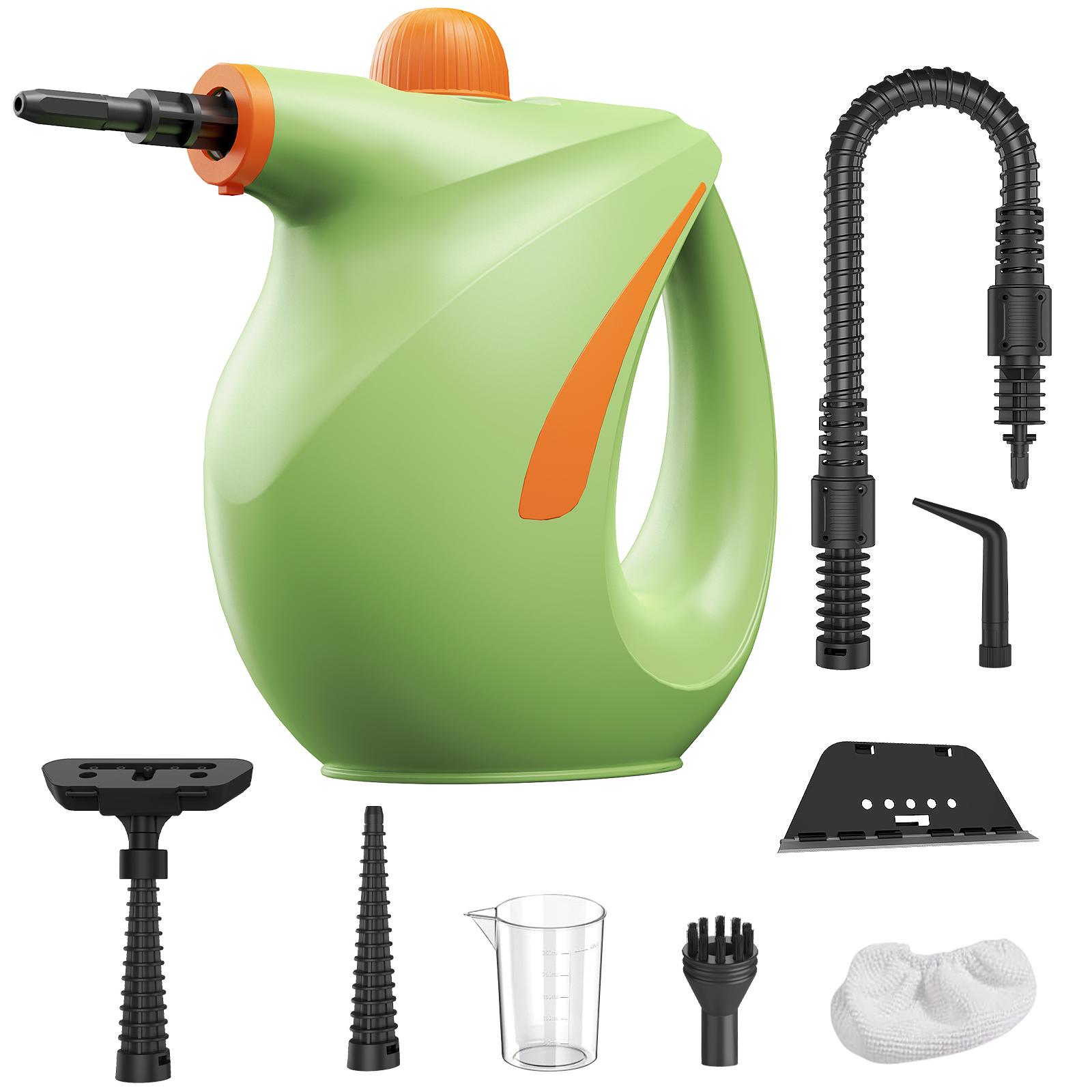 Pulitore A Vapore Portatile 1200ml – Alta Pressione E 6 Velocità Per Auto, Cucina, Bagno E Piastrelle, Bianco