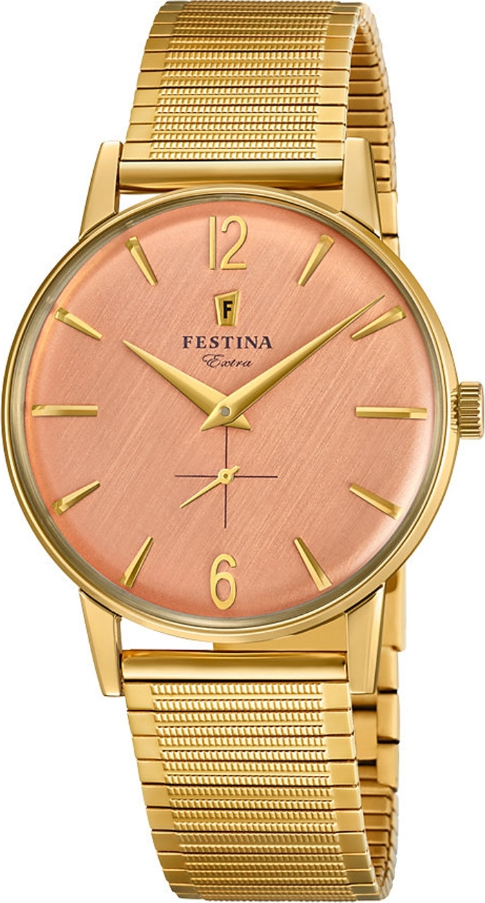 Pánske hodinky Festina F20251-3 zlaté
