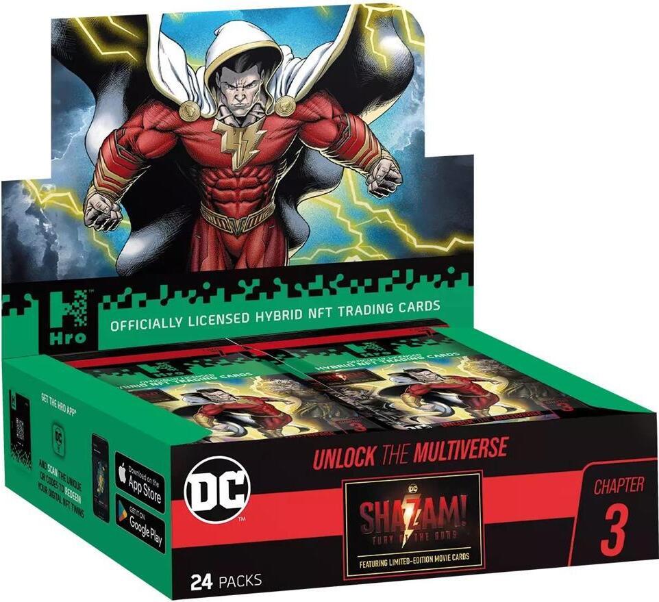 ASS Spielkartenfabrik Hro NFT DC Trading Cards - Chapter 3: Shazam! - 24-PackDisplay (englisch)