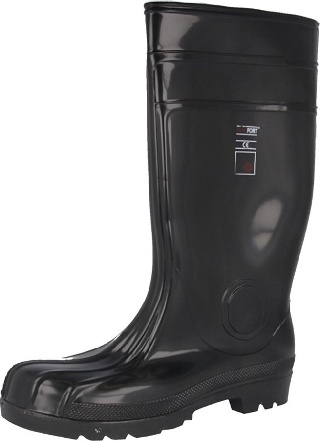 Eurofort Sicherheits-Gummistiefel in Übergrößen Schwarz 35370 große Herrenschuhe