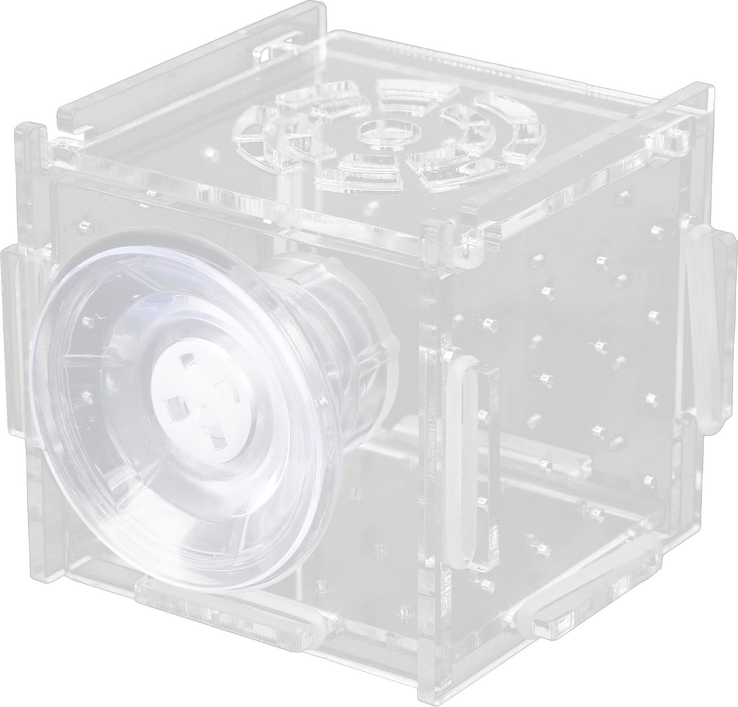 Vislone Fisch Isolation Box Acryl Fischzucht Box Aquarium Brutstätte für Baby-Fische GarnelenEinzelne Mini-Box 6x6x6 K_2115210026811_260211_49658