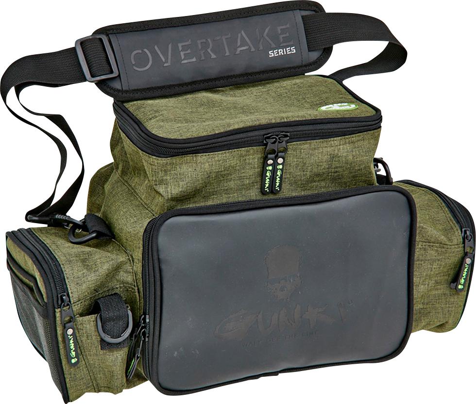 Gunki Overtake Box Bag-Front Stripes