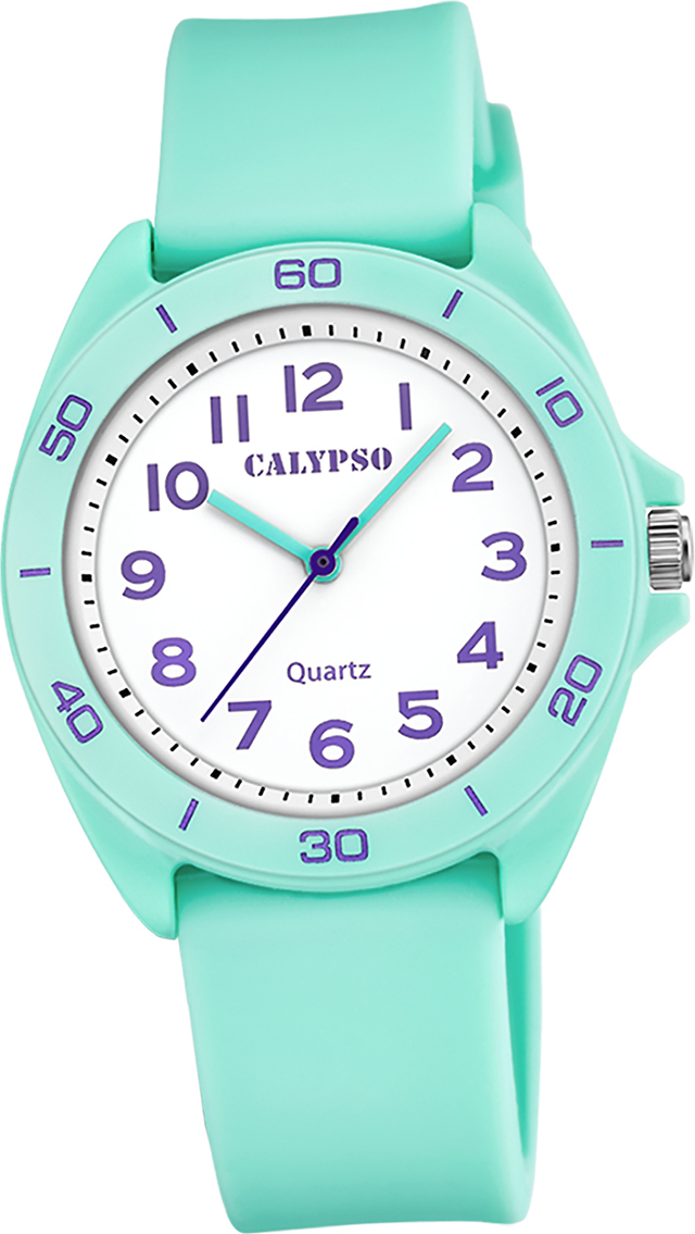Hodinky Calypso junior silikónové tyrkysové Náramkové hodinky Calypso junior D2UK5833/3