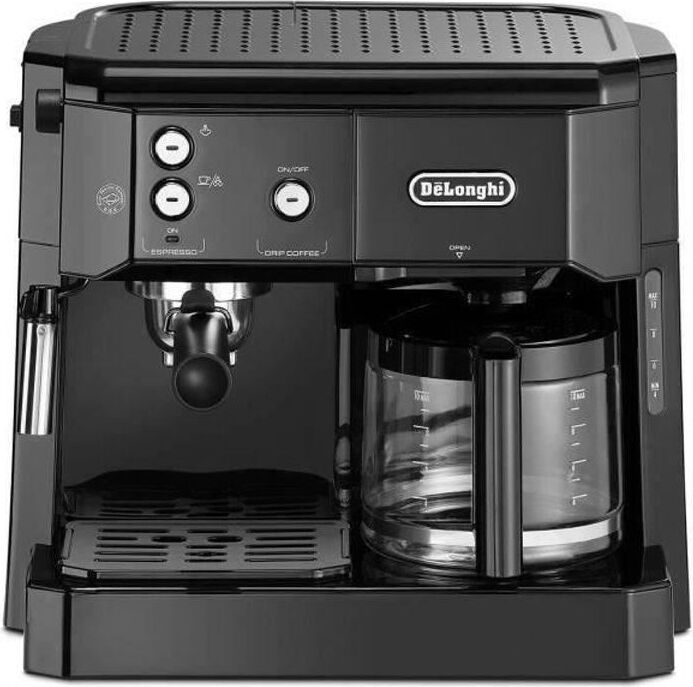 Kombinovaný kávovar DELONGHI BCO411.B, 15 barov, E.S.E. pody, 1 l nádrž