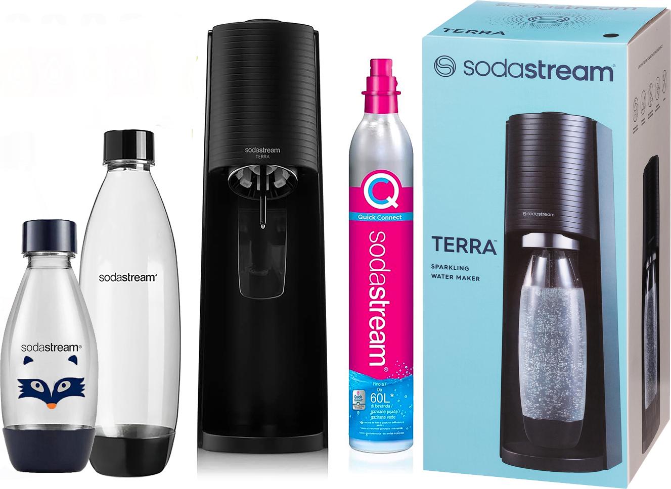SODASTREAM TERRA SATURATOR Wassersprudler z rodiny MAX