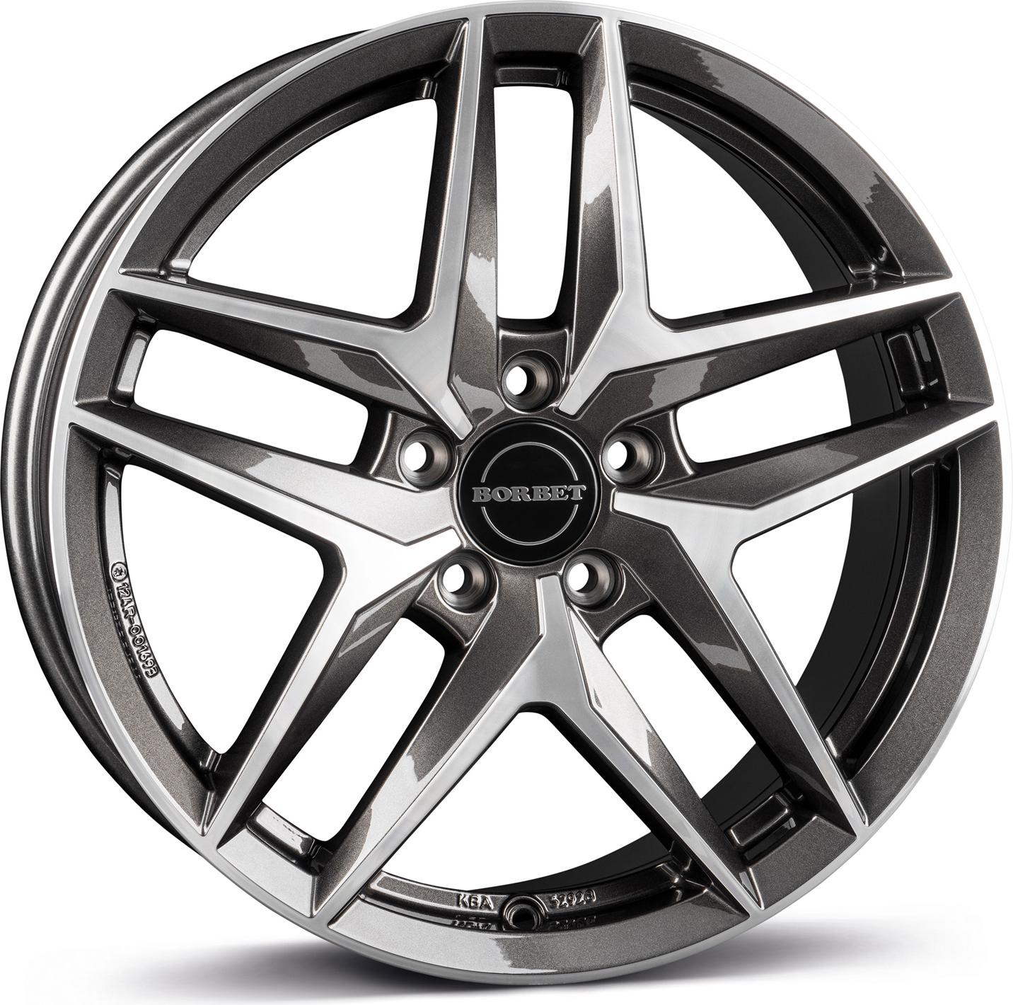 Borbet Felge Z 7.5x18 ET50 5x112 ANTP für Cupra Born Leon ST5x112 ANTP für Cupra Born Leon ST Aluräder 497523