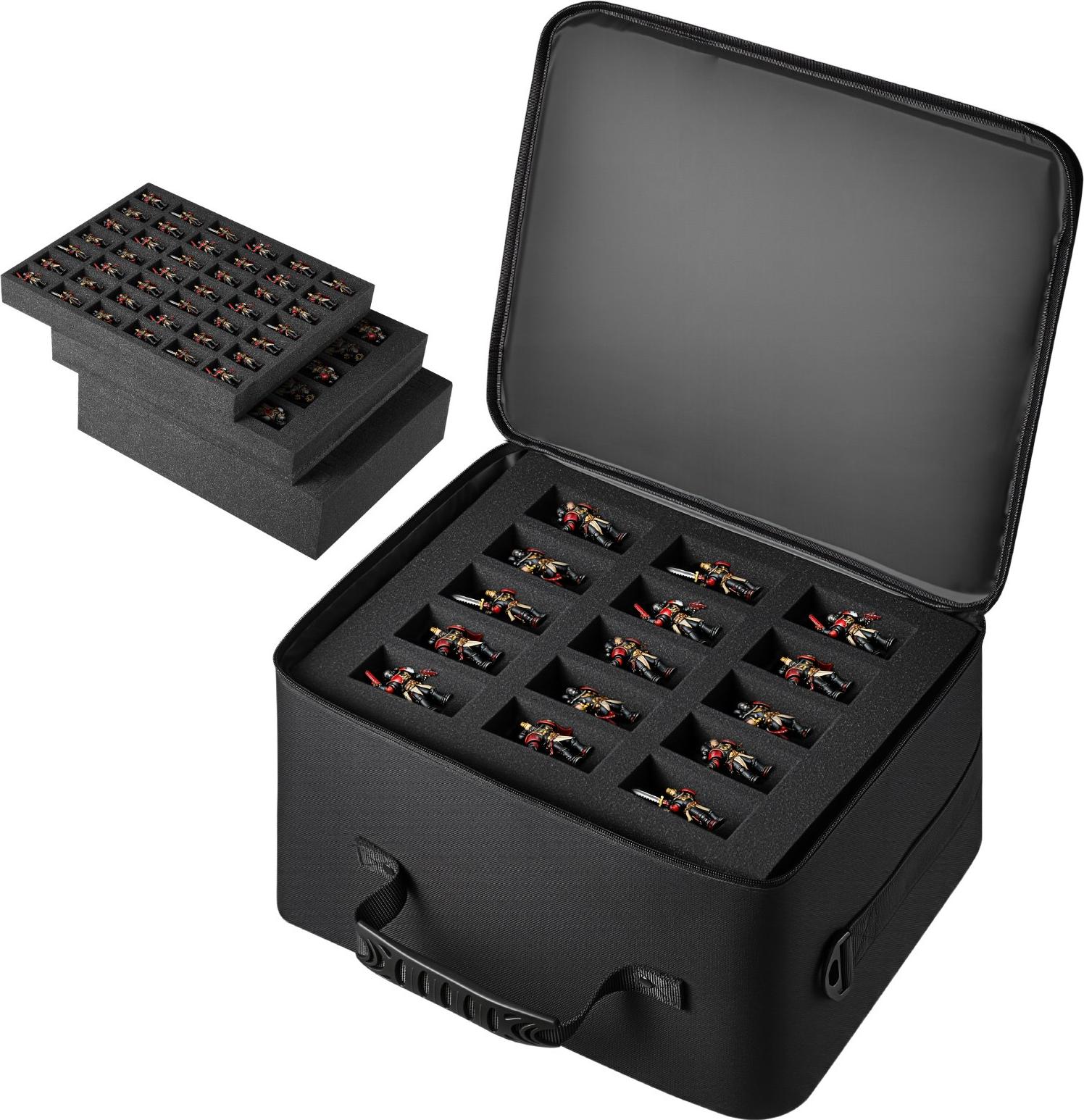 StarTech Miniaturen-Aufbewahrungstasche - Transporttasche - Für Modelle 1:500–1:750 - Drei Schaumstoffeinlagen - Verstellbarer Schultergurt - Großes Fassungsvermögen CDGDRMJCMX000N5TT001V0