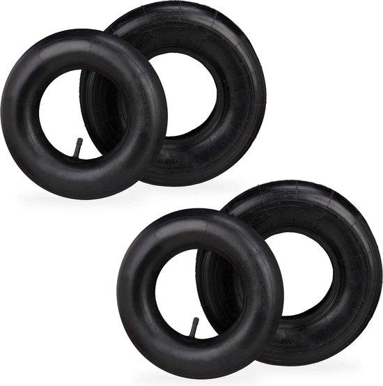 OEM Reserveband für Kruiwagen - 2 Stück - 4.00-6" - innenreif - bis 136 kg - schwarz 2026