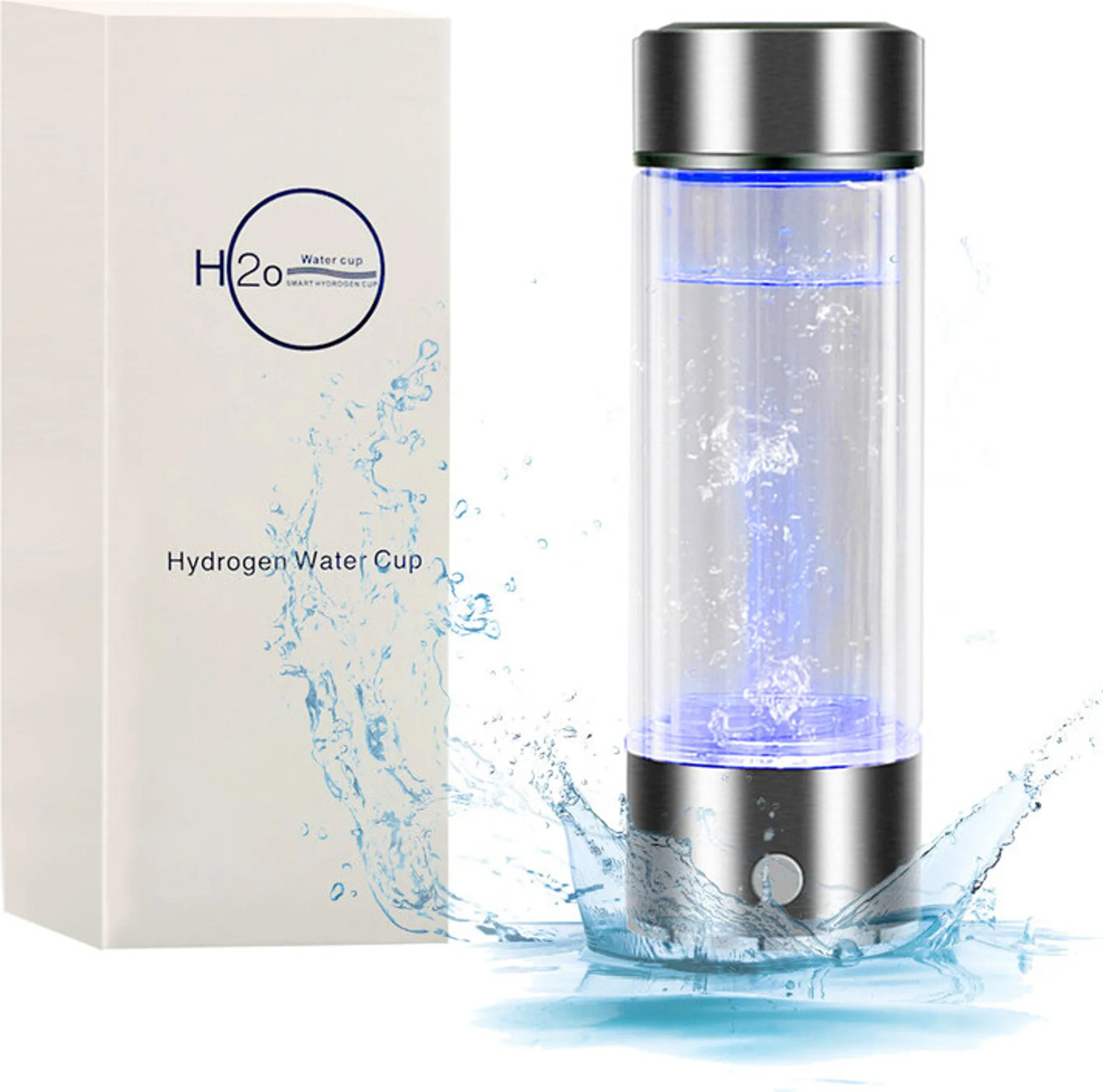Crrynuo Wasserstoffgenerator-reiches Wasser 400 ml, SPE PEM-Technologie-Wasserionisierer KAU-UN-CPK-PH-20250509-82