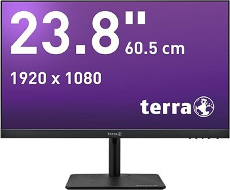 TERRA 3030221 - 60,5 cm (23.8") - 1920 x 1080 Pixel - Full HD - LED - 5 ms - Schwarz