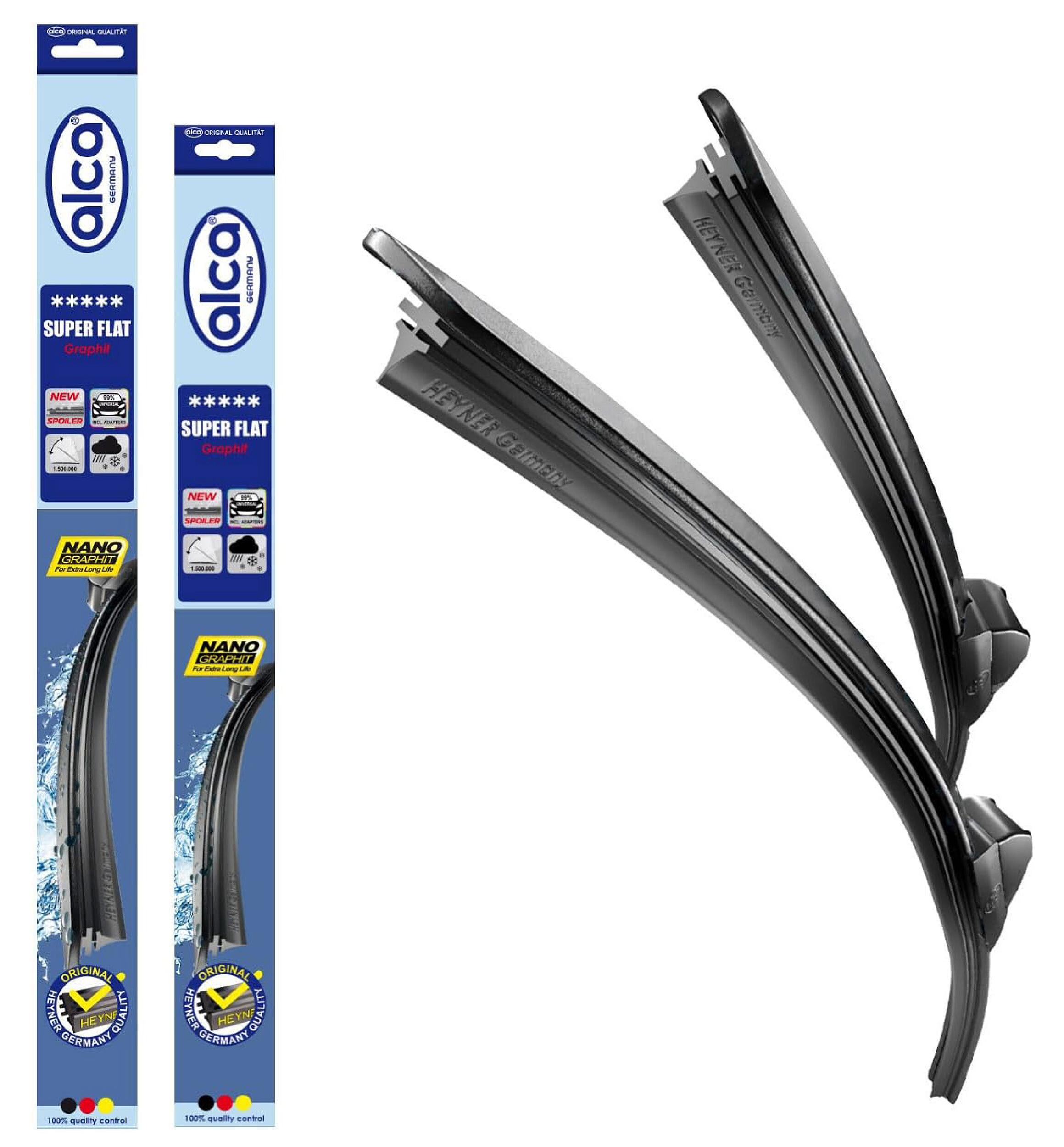 alca® Scheibenwischer passend für GREAT WALL FENGJUN 7 | WINGLE 7 (01.2018 - 12.2022) SUPER FLAT Flachbalkenwischer