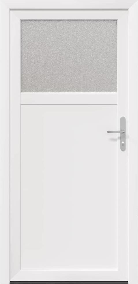 vidaXL Seiteneingangstür 98 x 198 cm PVC 3385837