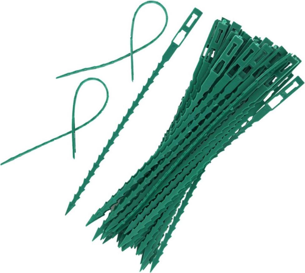 Cocosity 100PCS Baum Krawatten Einstellbare Pflanze Krawatten Garten Krawatten Flexible Pflanze Kabelbinder für die Unterstützung von Rose Strauch Pflanzen