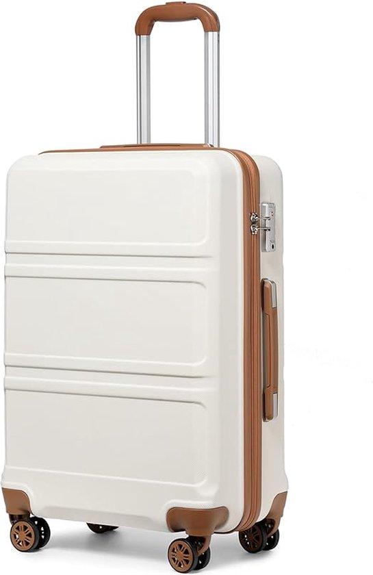 Famanu Hartschalen Trolley Leichtgewicht ABS mit 4 Rollen - 50/60/70 cm SHSHOP