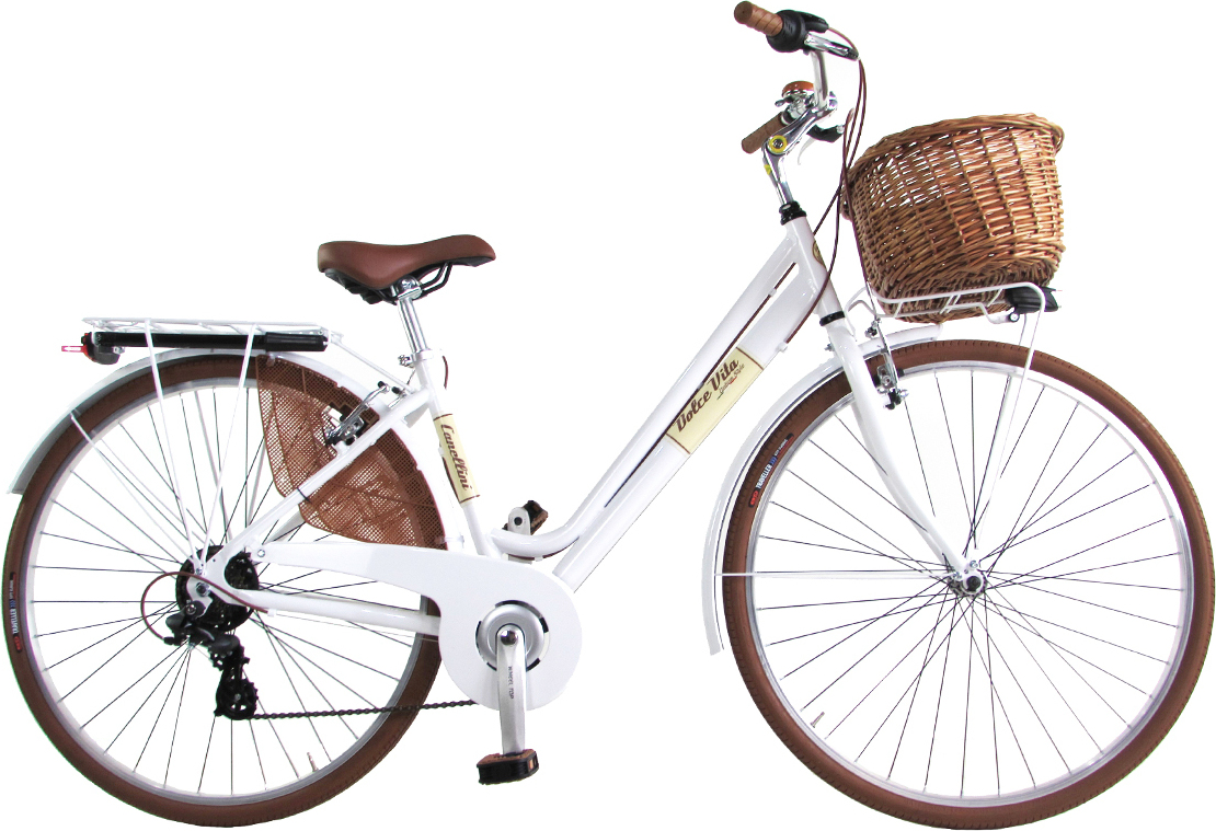 BICICLETTE CANELLINI Venezia Canellini Fahrrad Dolce Vita by Canellini Dame 28' – Weiß