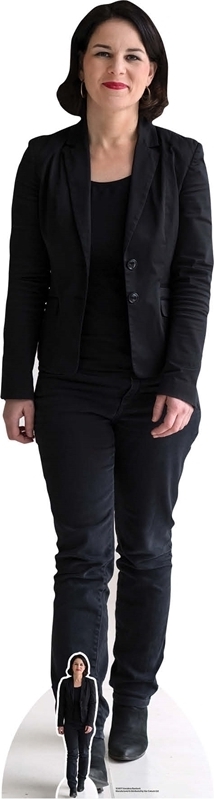 Star Cutouts Pappfigur Annalena Baerbock Politikerin - Höhe 182 cm