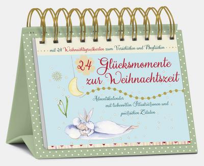 Stolový adventný kalendár „24 šťastných okamihov v čase Vianoc“