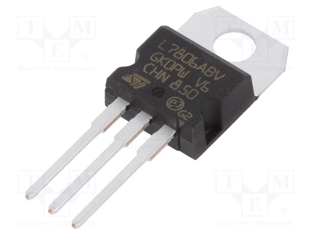 TNE IC: Spannungsstabilisator; Linie,nicht geregelt; 6V; 1,5A; THT L7806ABV Ungeregelte Spannungsstabilisatoren 8240