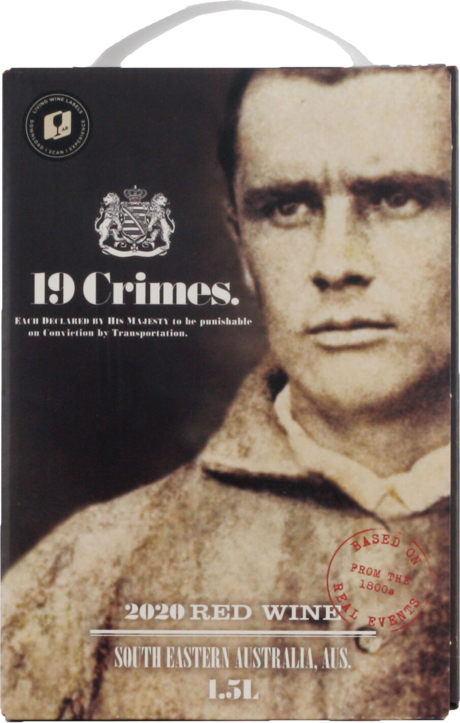 19 Crimes Red Wine Blend 1,5l Bag in Box Kaufland.de
