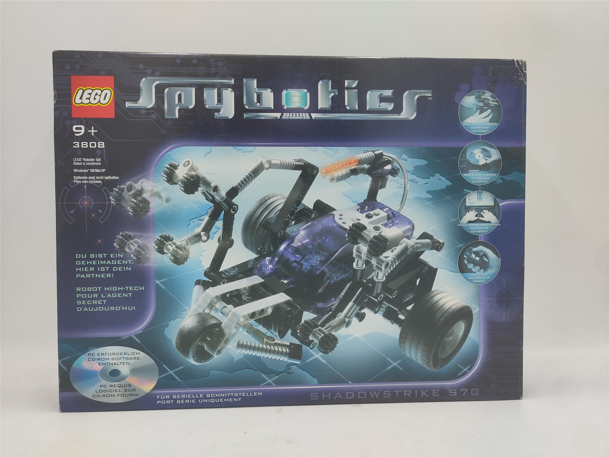 Lego Spybotics 3808 Shadowstrike S70 193 Teile