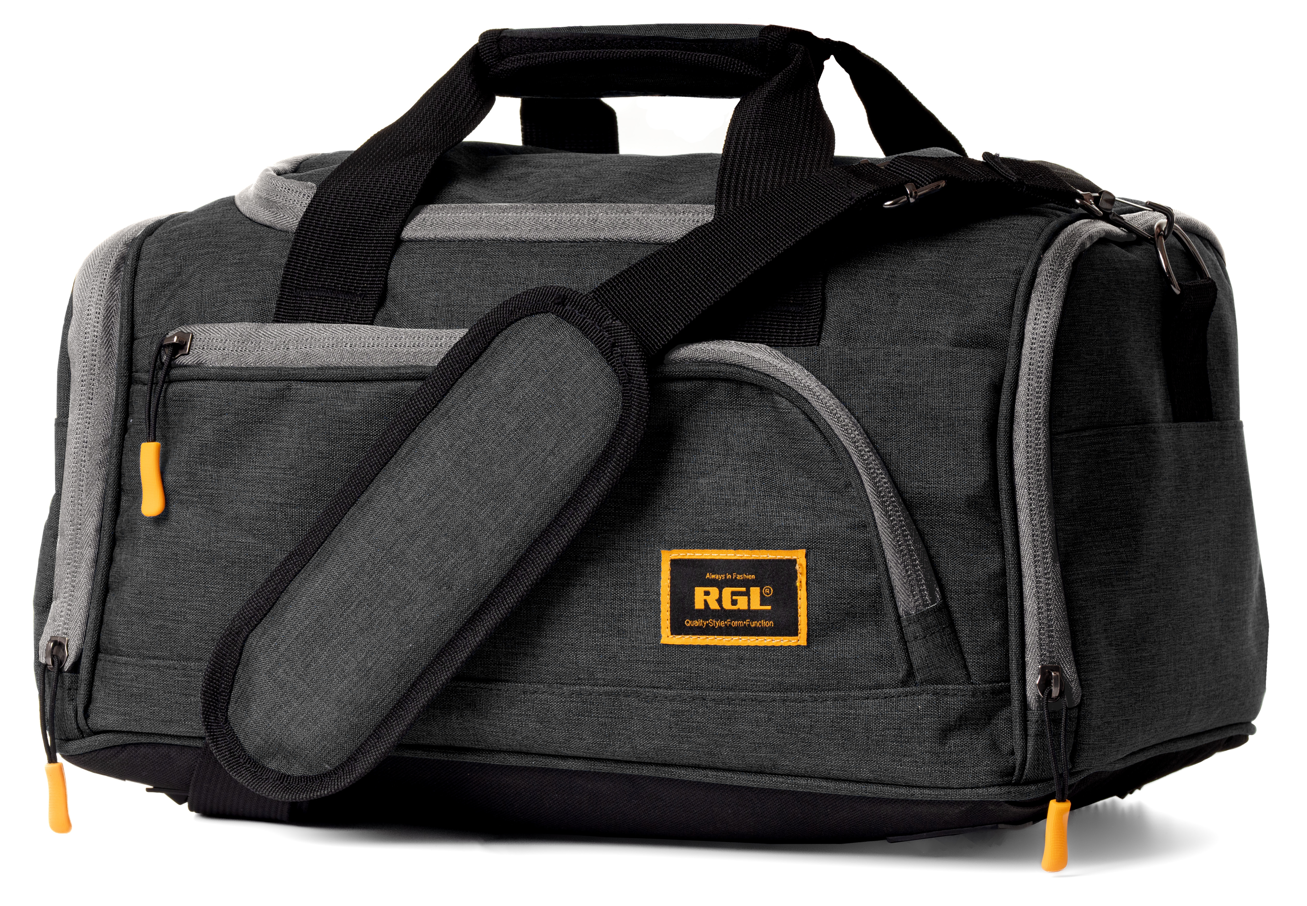 RGL PL02 Flugzeugtasche Handgepäck RYANAIR 40x20x25 Schwarz-Grau