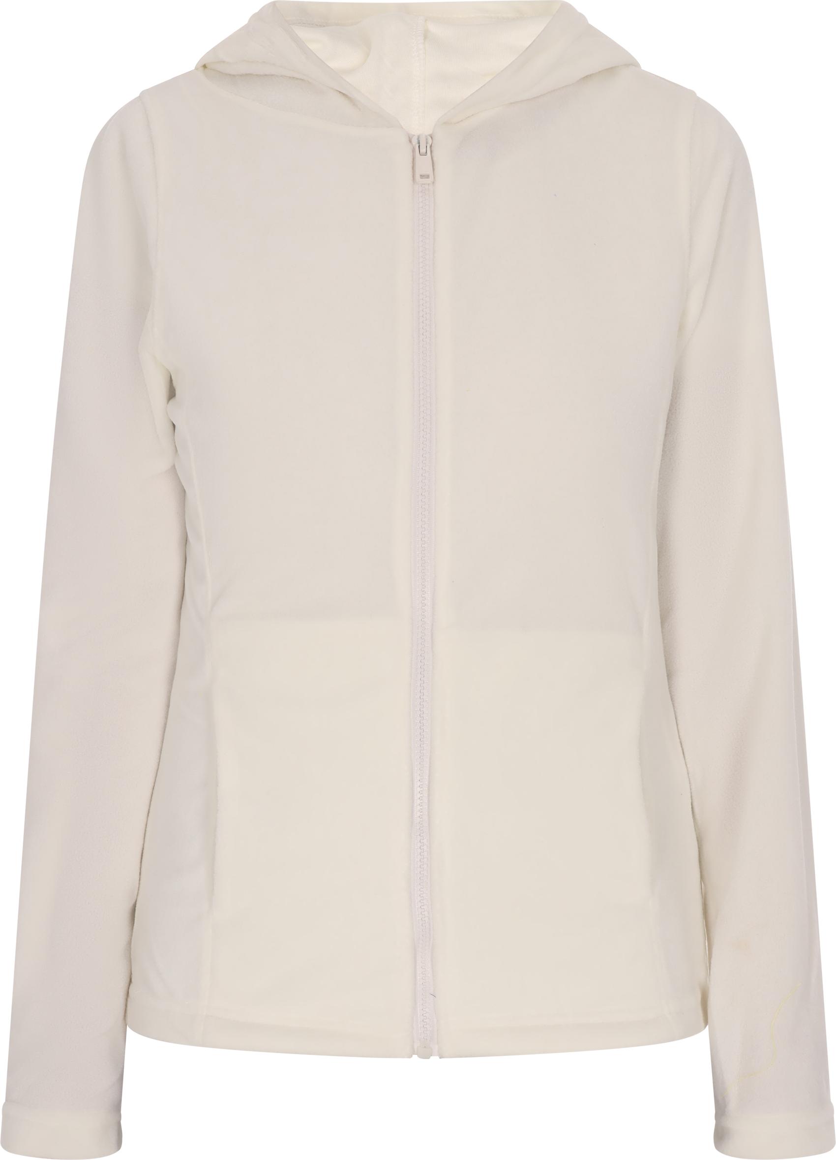 minya damen fleecejacke - weiss minya damen fleecejacke - weiss, L